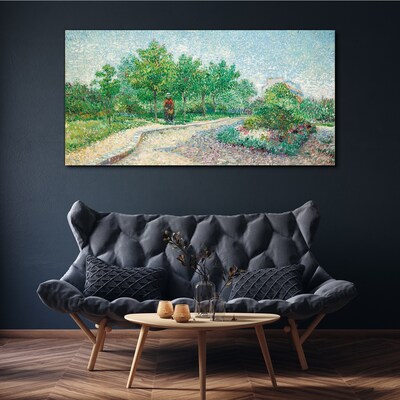 Foto auf leinwand Naturbaum Van Gogh