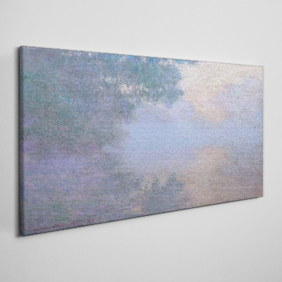 Foto auf leinwand Wolken im Morgenlicht