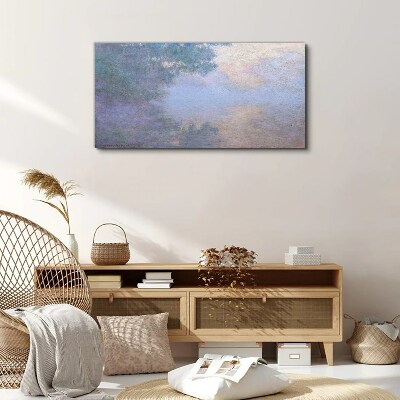 Foto auf leinwand Wolken im Morgenlicht