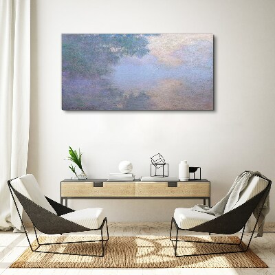 Foto auf leinwand Wolken im Morgenlicht