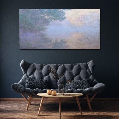 Foto auf leinwand Guten Morgen, Seine Monet