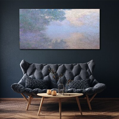 Foto auf leinwand Wolken im Morgenlicht