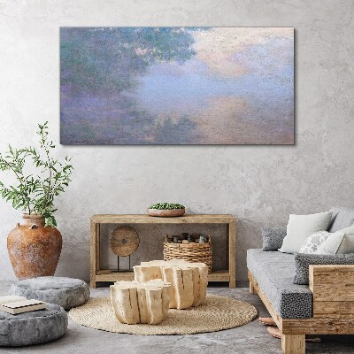 Foto auf leinwand Wolken im Morgenlicht