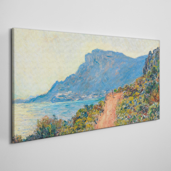 Foto auf leinwand Eine ruhige Küste im Morgenlicht