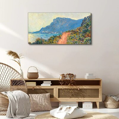 Foto auf leinwand Eine ruhige Küste im Morgenlicht