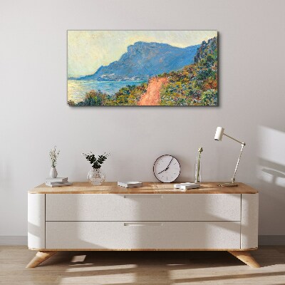 Foto auf leinwand Eine ruhige Küste im Morgenlicht