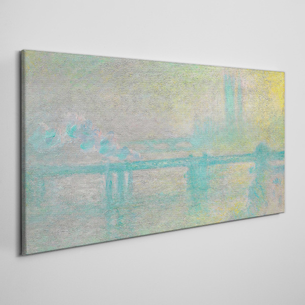 Foto auf leinwand Charing Cross Bridge Monet