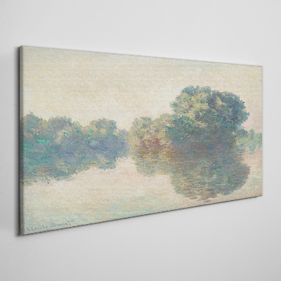 Foto auf leinwand Eine ruhige Wasseroberfläche