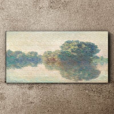 Foto auf leinwand Eine ruhige Wasseroberfläche