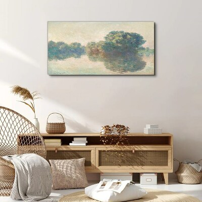 Foto auf leinwand Eine ruhige Wasseroberfläche