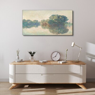 Foto auf leinwand Eine ruhige Wasseroberfläche