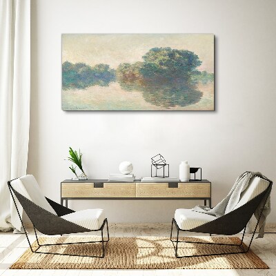 Foto auf leinwand Eine ruhige Wasseroberfläche
