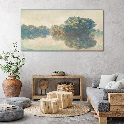 Foto auf leinwand Die Seine in Givet Monet