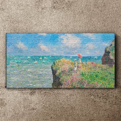 Foto auf leinwand Sommerliche Küstenlandschaft