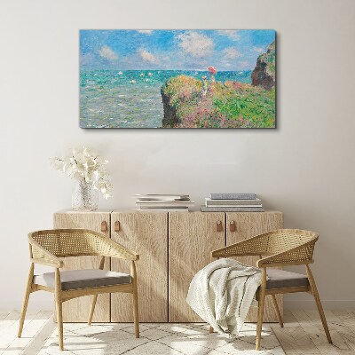 Foto auf leinwand Sommerliche Küstenlandschaft