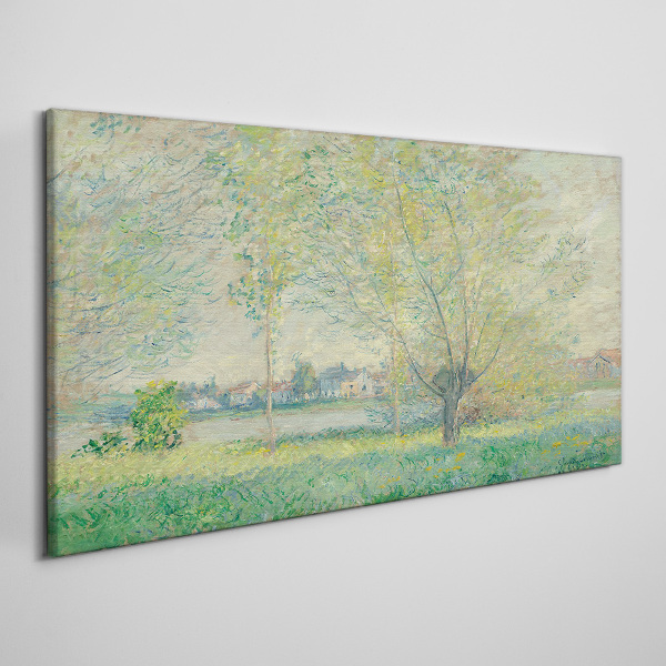 Foto auf leinwand Moderne Weiden Monet