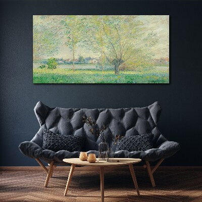 Foto auf leinwand Moderne Weiden Monet