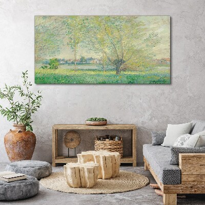 Foto auf leinwand Moderne Weiden Monet