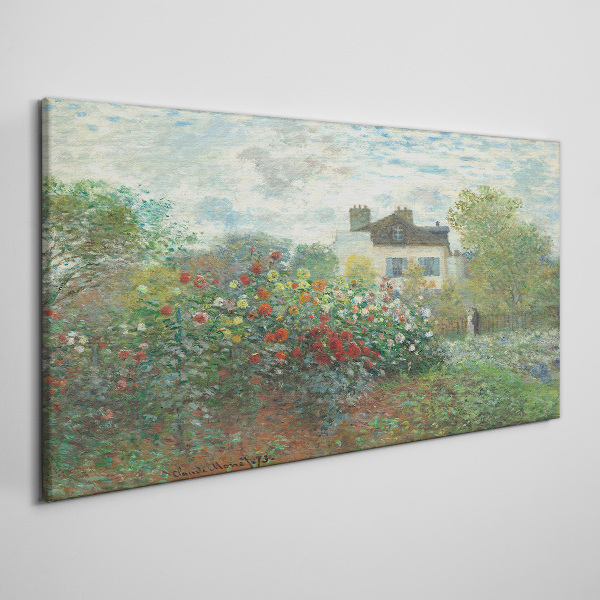 Foto leinwand Garten in Montgeron