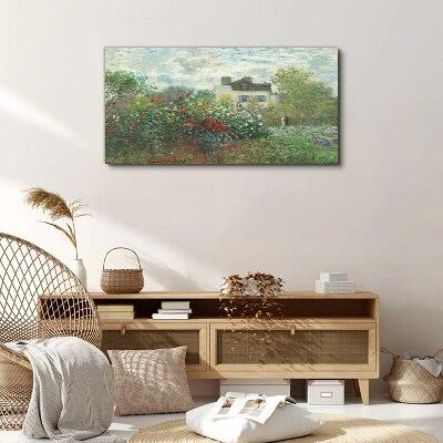 Foto leinwand Garten in Montgeron