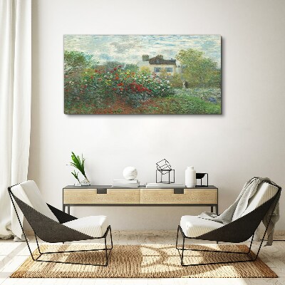 Foto leinwand Garten in Montgeron
