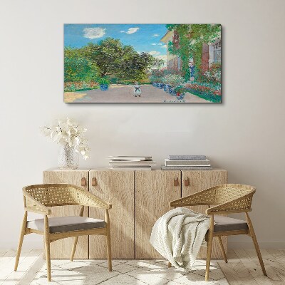 Foto auf leinwand Der Garten von Giverny