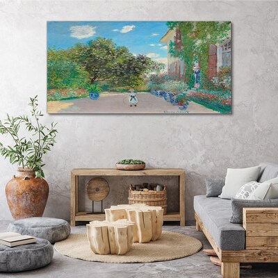 Foto auf leinwand Der Garten von Giverny