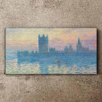 Foto auf leinwand Sonnenuntergang über London