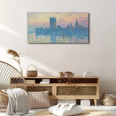 Foto auf leinwand Sonnenuntergang über London