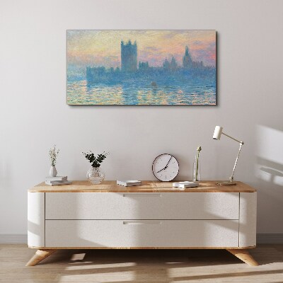 Foto auf leinwand Sonnenuntergang über London