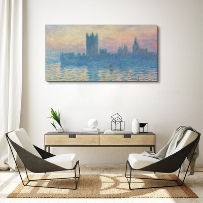 Foto auf leinwand Sonnenuntergang über London
