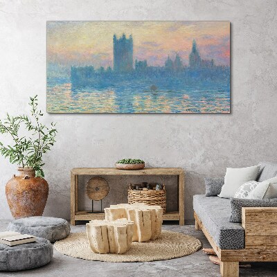 Foto auf leinwand Sonnenuntergang über London