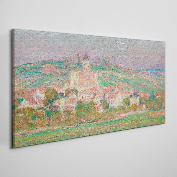 Foto auf leinwand Eine friedliche ländliche Landschaft