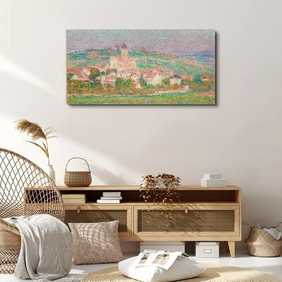 Foto auf leinwand Eine friedliche ländliche Landschaft