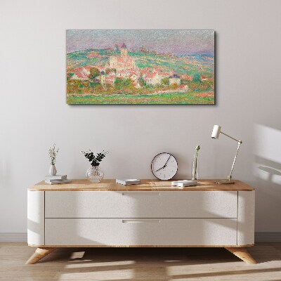 Foto auf leinwand Eine friedliche ländliche Landschaft