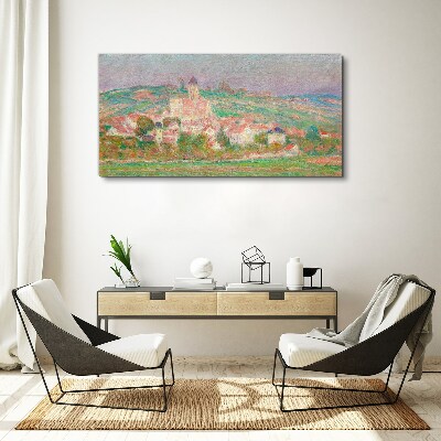 Foto auf leinwand Eine friedliche ländliche Landschaft