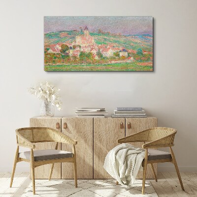 Foto auf leinwand Eine friedliche ländliche Landschaft