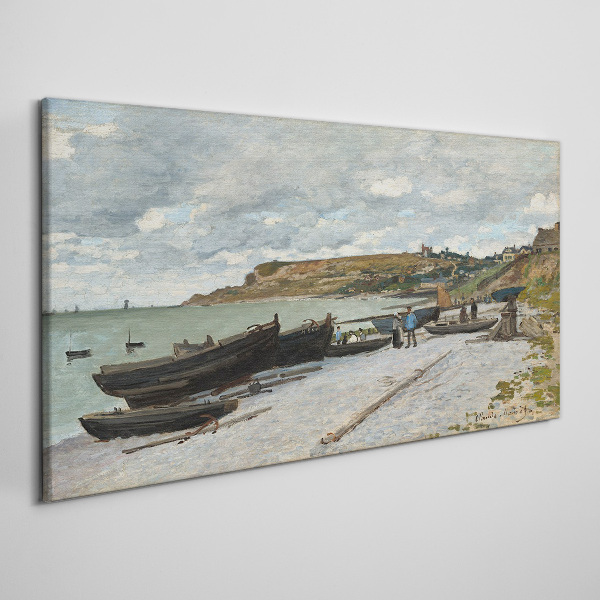 Bild auf leinwand Ein ruhiger Hafen an einem Sommertag