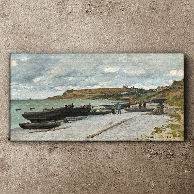 Bild auf leinwand Ein ruhiger Hafen an einem Sommertag