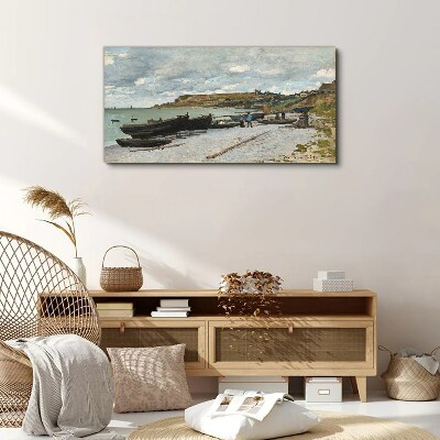 Bild auf leinwand Ein ruhiger Hafen an einem Sommertag