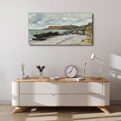 Bild auf leinwand Ein ruhiger Hafen an einem Sommertag