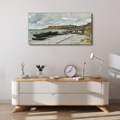 Bild auf leinwand Sainte Adresse Monet