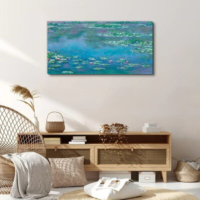 Foto auf leinwand Seerosen Monet