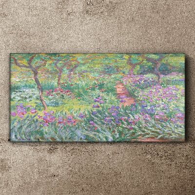 Foto auf leinwand Garten in Giverny Monet