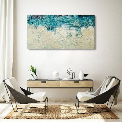 Foto auf leinwand Das Meer in Blautönen