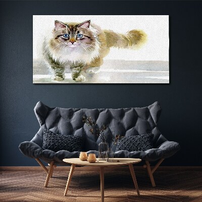 Wandbild Moderne Tierkatze