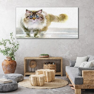 Wandbild Moderne Tierkatze