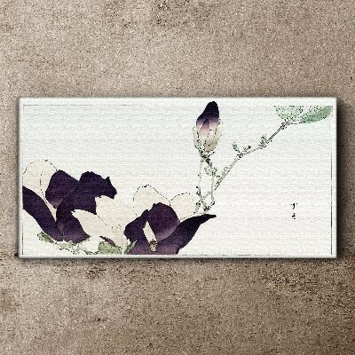 Bild auf leinwand Florale Schönheit in zarten Farbtönen
