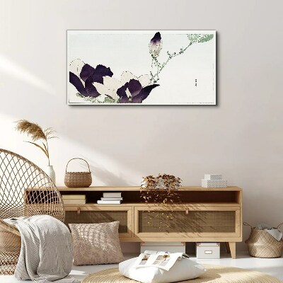 Bild auf leinwand Florale Schönheit in zarten Farbtönen