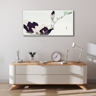 Bild auf leinwand Asiatische Blumen